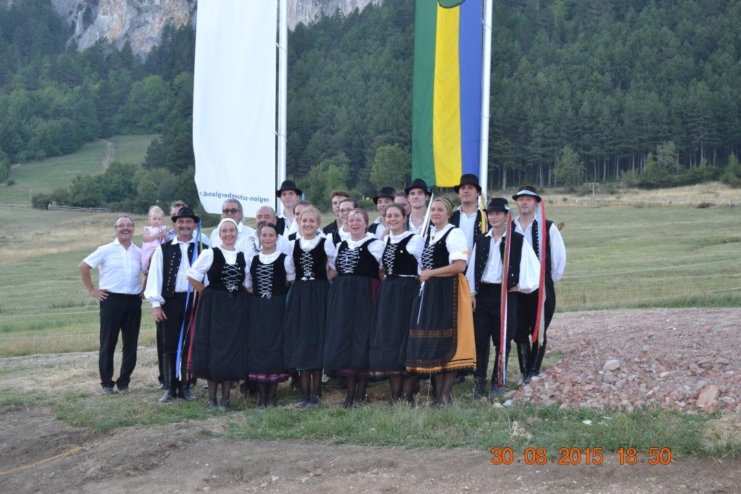 Weidefest az Ausztriai Maiersdorfban a Hohe Wand lábánál